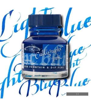 Winsor & Newton Kaligrafi Mürekkebi 30 ml. 350 LIGHT BLUE