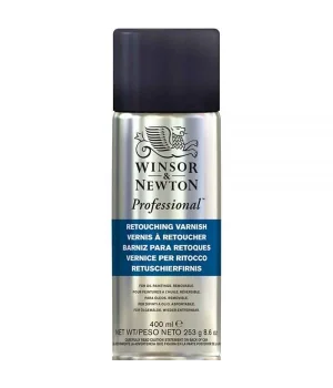 Winsor & Newton Professional Retouching Varnish Sprey Rötuş Verniği 400 ml.