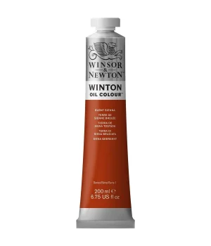 Winsor & Newton Winton Yağlı Boya 200 ml.  2 Burnt Sienna