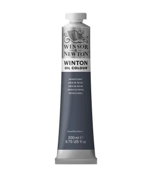 Winsor & Newton Winton Yağlı Boya 200 ml. 32 Paynes Grey