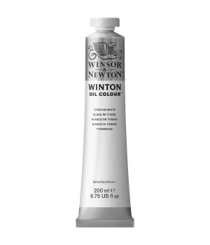Winsor & Newton Winton Yağlı Boya 200 ml. 40 Titanium White