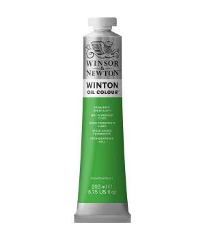 Winsor & Newton Winton Yağlı Boya 200 ml. 48 Permanent Green Light