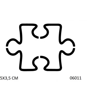 Yapboz Puzzle 1 Geçici Dövme Şablonu