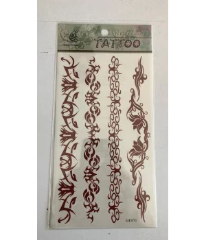 Yapıştırma Sticker Dövme Bel sırt Geçici Dövmesi