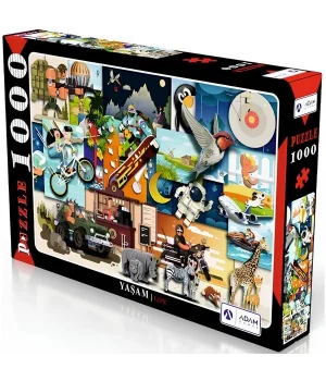 Yaşam 1000 Parça Puzzle