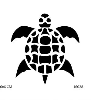 Yavru Caretta Geçici Dövme Şablonu
