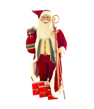 Yılbaşı Dekoratif Gerçek Görünümlü Noel Baba 180 cm