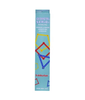 Yıldızlar Plastik Geometri Şeridi