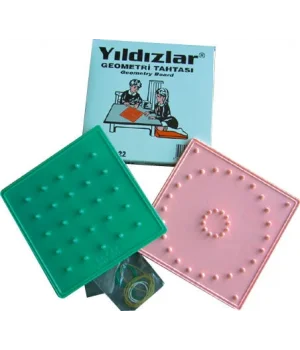 Yıldızlar Plastik Geometri Tahtası