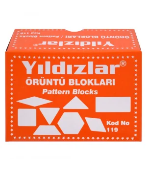Yıldızlar Plastik Örüntü Blokları