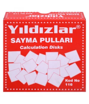 Yıldızlar Plastik Sayma Pulları