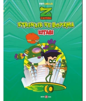 Z Takımı Etkinlik ve Boyama Kitabı 1