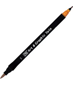 Zig Art & Graphic Twin Marker Çizim Kalemi 16 Gold Ochre