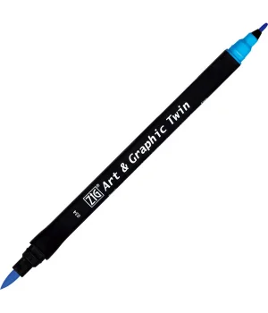 Zig Art & Graphic Twin Marker Çizim Kalemi 34 Light Blue