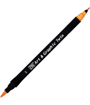 Zig Art & Graphic Twin Marker Çizim Kalemi 42 Light Orange