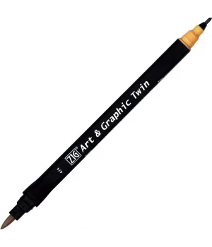 Zig Art & Graphic Twin Marker Çizim Kalemi 474 Dark Beige