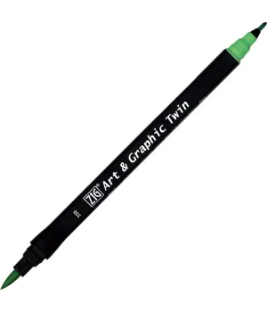 Zig Art & Graphic Twin Marker Çizim Kalemi 505 Pastel Green