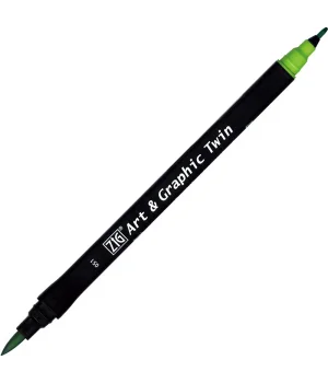 Zig Art & Graphic Twin Marker Çizim Kalemi 51 Light Green