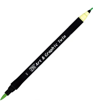 Zig Art & Graphic Twin Marker Çizim Kalemi 53 Lime Green