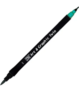 Zig Art & Graphic Twin Marker Çizim Kalemi 54 French Green