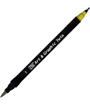 Zig Art & Graphic Twin Marker Çizim Kalemi 56 Light Olive