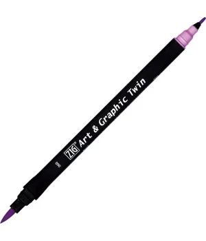 Zig Art & Graphic Twin Marker Çizim Kalemi 60 Light Mauve