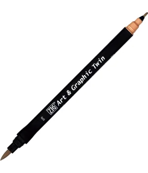 Zig Art & Graphic Twin Marker Çizim Kalemi 70 Burnt Ochre