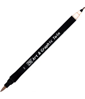 Zig Art & Graphic Twin Marker Çizim Kalemi 703 Rose Wood