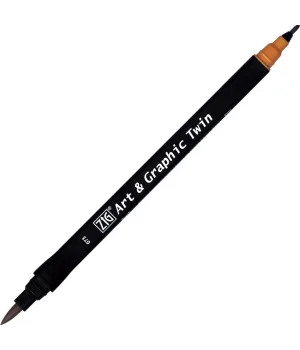 Zig Art & Graphic Twin Marker Çizim Kalemi 73 Burnt Sienna