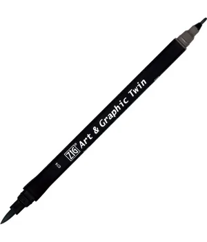 Zig Art & Graphic Twin Marker Çizim Kalemi 74 Cool Grey 11