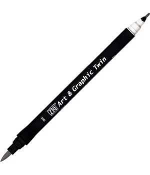 Zig Art & Graphic Twin Marker Çizim Kalemi 80 Cool Grey 5