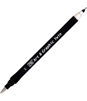 Zig Art & Graphic Twin Marker Çizim Kalemi 800 Cool Grey 1