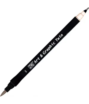 Zig Art & Graphic Twin Marker Çizim Kalemi 803 Warm Grey 3
