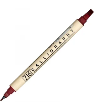 Zig Calligraphy Çift Uçlu Kaligrafi Kalemi 2 mm. + 5 mm. 208 Spice