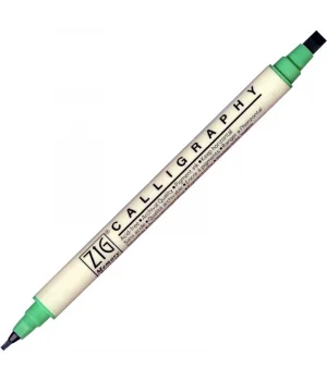 Zig Calligraphy Çift Uçlu Kaligrafi Kalemi 2 mm. + 5 mm. 405 Clover