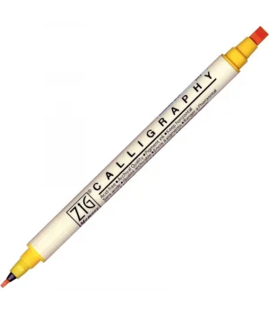 Zig Calligraphy Çift Uçlu Kaligrafi Kalemi 2 mm. + 5 mm. 503 Summer Sun