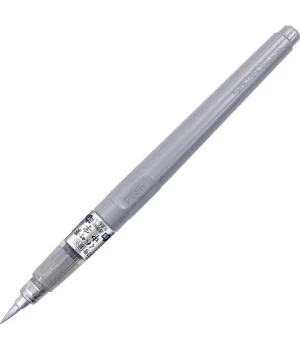 Zig Chu-Ji Doldurulabilir Brush Pen Fırça Uçlu Kalem SILVER