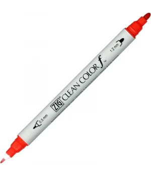 Zig Clean Color f Çift Uçlu Kalem 020 Red