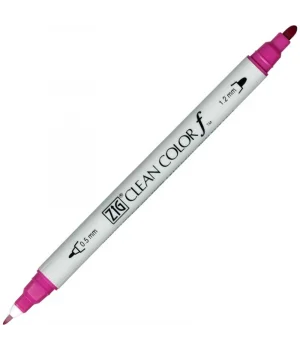Zig Clean Color f Çift Uçlu Kalem 027 Dark Pink