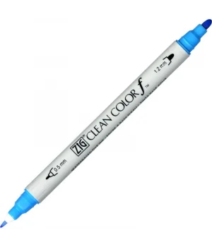 Zig Clean Color f Çift Uçlu Kalem 031 Cobalt Blue