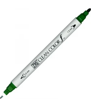 Zig Clean Color f Çift Uçlu Kalem 040 Green