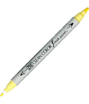 Zig Clean Color f Çift Uçlu Kalem 050 Pastel Yellow