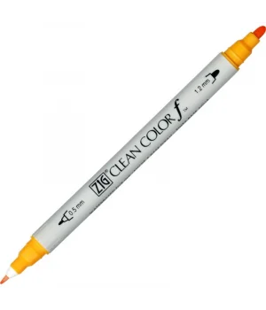 Zig Clean Color f Çift Uçlu Kalem 052 Bright Yellow