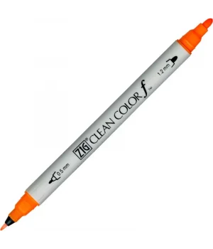 Zig Clean Color f Çift Uçlu Kalem 070 Orange