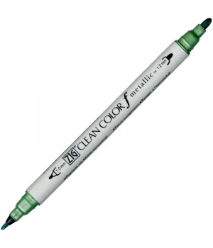 Zig Clean Color f Çift Uçlu Kalem 121 Metallic Green