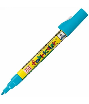 Zig Fabricolor Örtücü Kumaş Tekstil Boyama Kalemi AÇIK MAVİ