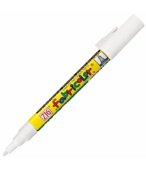 Zig Fabricolor Örtücü Kumaş Tekstil Boyama Kalemi BEYAZ