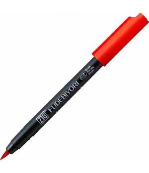 Zig Fudebiyori Brush Pen Fırça Uçlu Kalem 20 RED