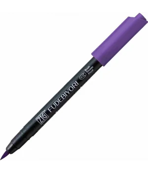 Zig Fudebiyori Brush Pen Fırça Uçlu Kalem 80 VIOLET