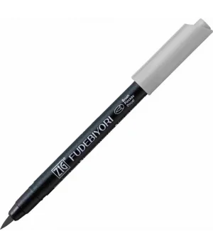 Zig Fudebiyori Brush Pen Fırça Uçlu Kalem 91 LIGHT  GRAY